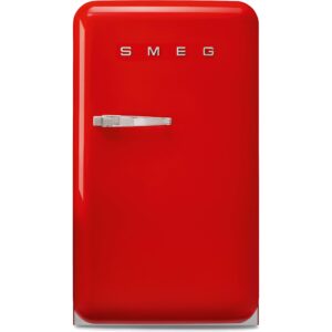 FAB10HRBL6 køleskab med flaskeopbevaring, rød