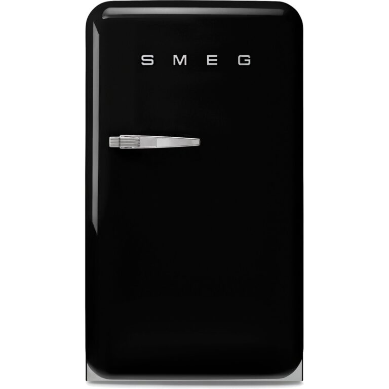 Smeg FAB10HRBL6 køleskab med flaskeopbevaring, sort