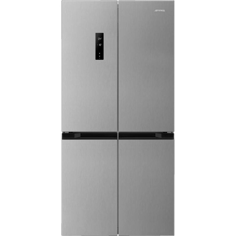 Smeg FQI48KD French Door køleskab, sølv