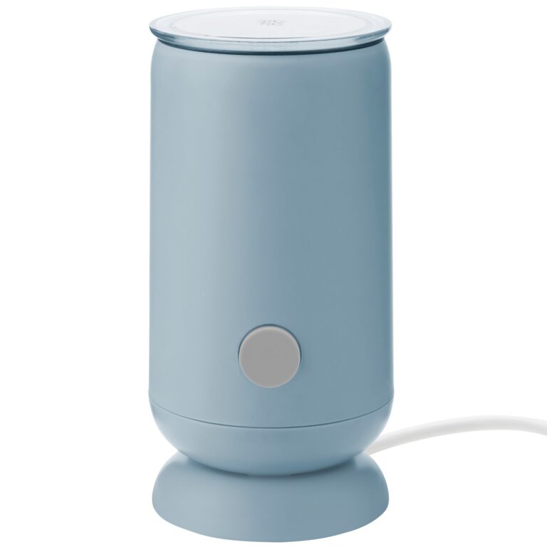 Stelton Foodie elektrisk mælkeskummer, dusty blue