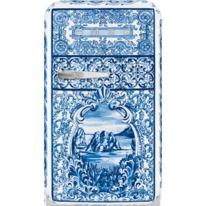 Fritstående køleskab Dolce & Gabbana Blu Mediterraneo FAB5RDGME5 73 cm