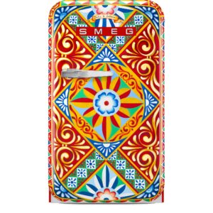 Fritstående køleskab Dolce & Gabbana Divina Cucina FAB5RDGC5 73 cm