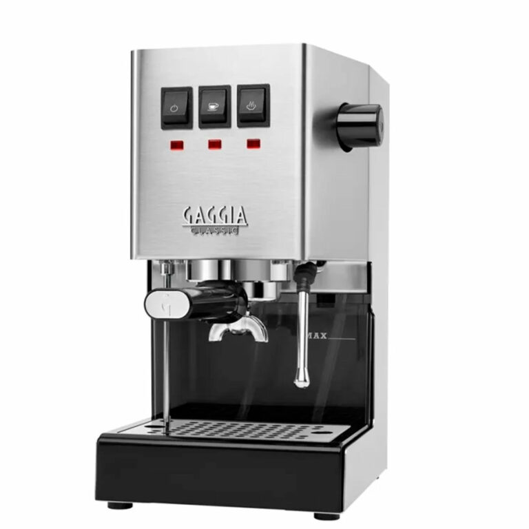 Gaggia Classic E24 espressomaskine, børstet stål