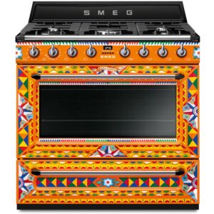 Gaskomfur Dolce & Gabbana Divina Cucina TR90DGC9 90 cm