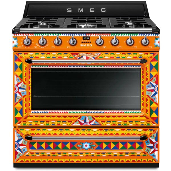 Gaskomfur Dolce & Gabbana Divina Cucina TR90DGC9 90 cm
