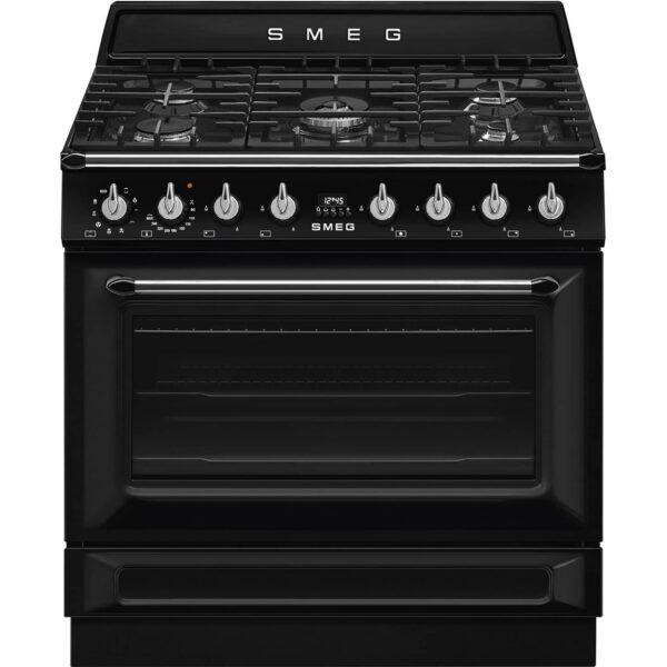 Gaskomfur Victoria TR90GMBL 90 cm, sort