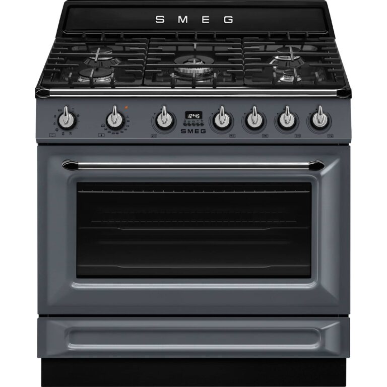 Smeg Gaskomfur Victoria TR90GMGR 90 cm, grå