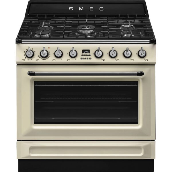 Gaskomfur Victoria TR90GMP 90 cm, creme