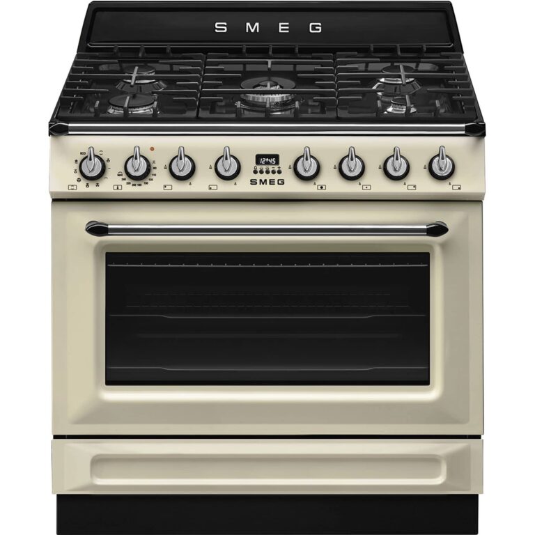 Smeg Gaskomfur Victoria TR90GMP 90 cm, creme