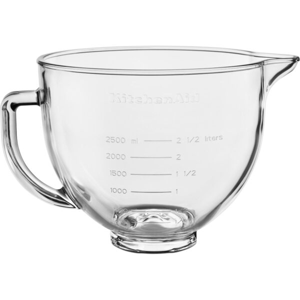 Glasskål til køkkenmaskine 4,7 liter