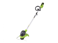 Greenworks G40LT, Græstrimmer, 30 cm, Blade, D-loop håndtag, 1,65 mm, 7000 rpm
