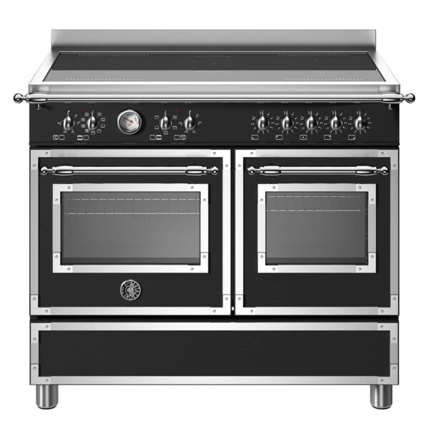 HER105I2ENET Heritage induktionskomfur med dobbeltovn, 100 cm, mat sort