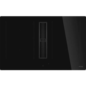 HOBD482D2 induktionskogeplade med emhætte 83 cm, sort