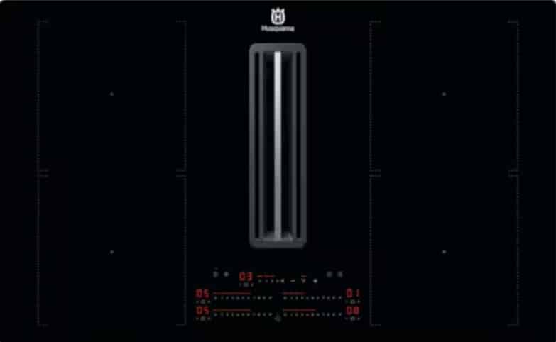 Husqvarna induktionskogeplade m. emhætte QHFB862P