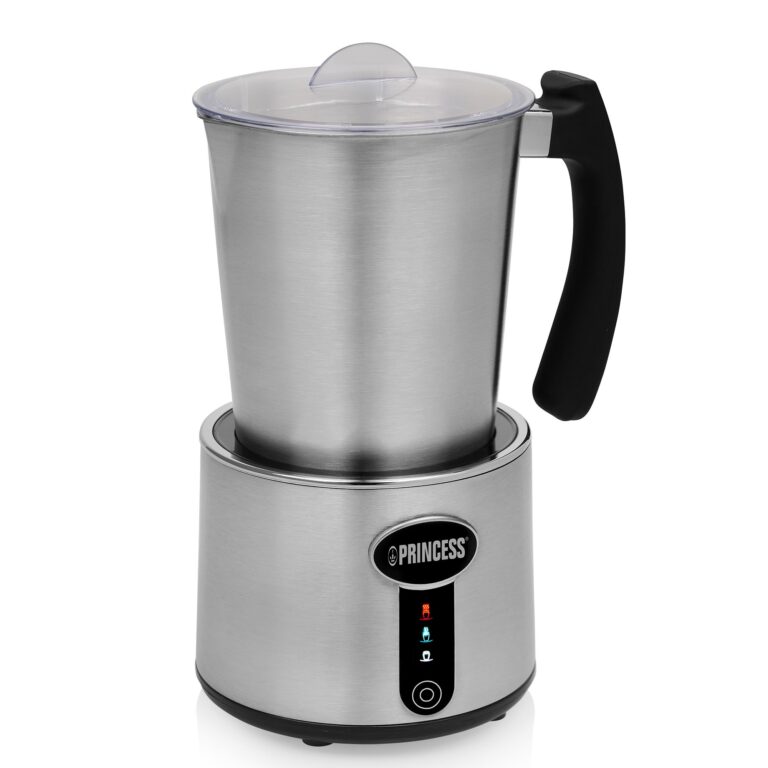 Induction mælkeskummer 650 watt, sølv