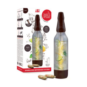 Isi Twist'n Sparkle Virtuoso Starter sodavandsmaskine, onyx