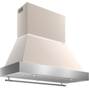 K120HERTX+KC48HERTAV Heritage emhætte, 120 cm, creame