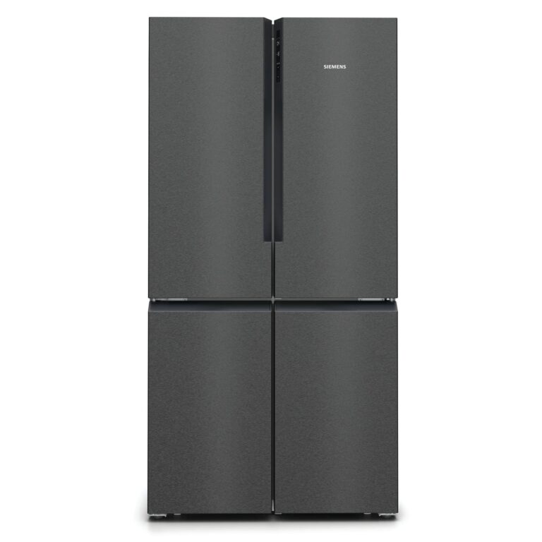 KF96NAXEA iQ300 fritstående køle-/fryseskab 183x90 cm, black steel