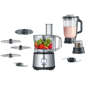 KM3892 foodprocessor med blender