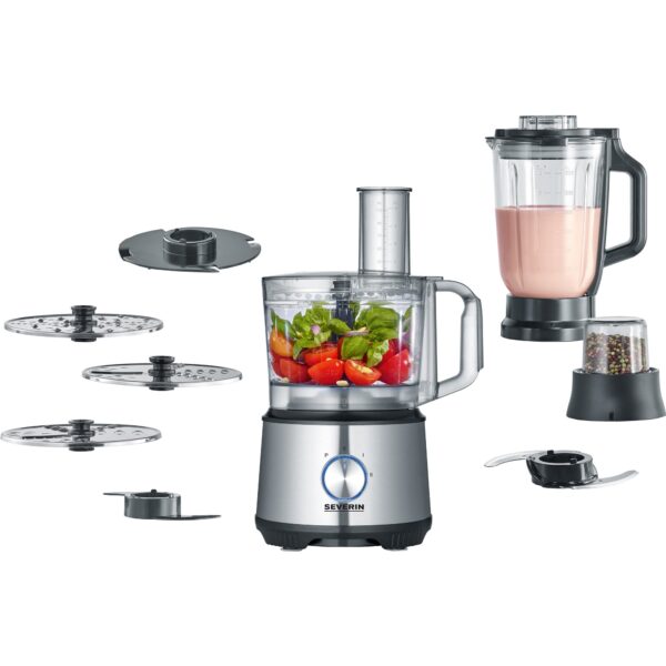 KM3892 foodprocessor med blender