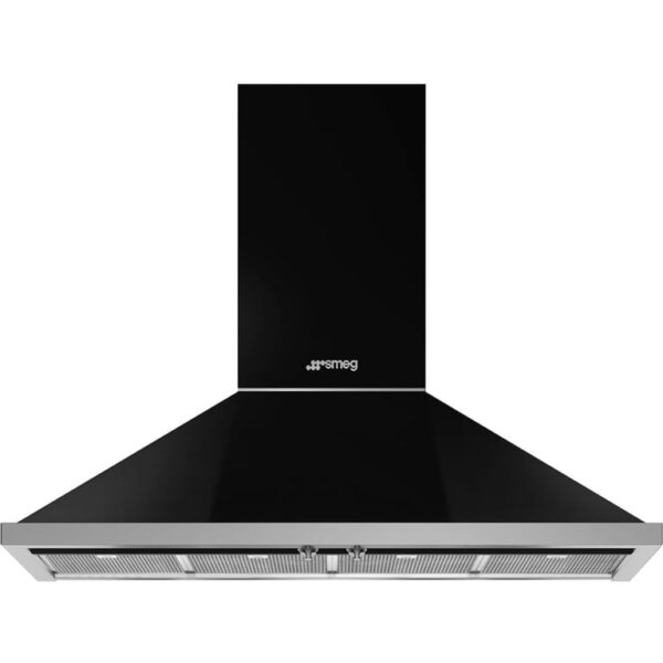 KPF12BL Portofino emhætte 120 cm, sort