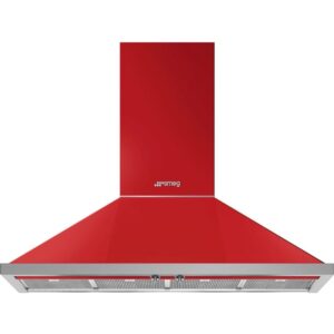 KPF12RD Portofino emhætte 120 cm, rød