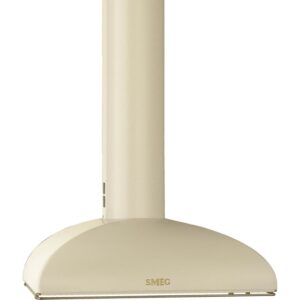 KS89POE 90cm Colonial Vægmonteret Emhætte, Creme/Antik Messing