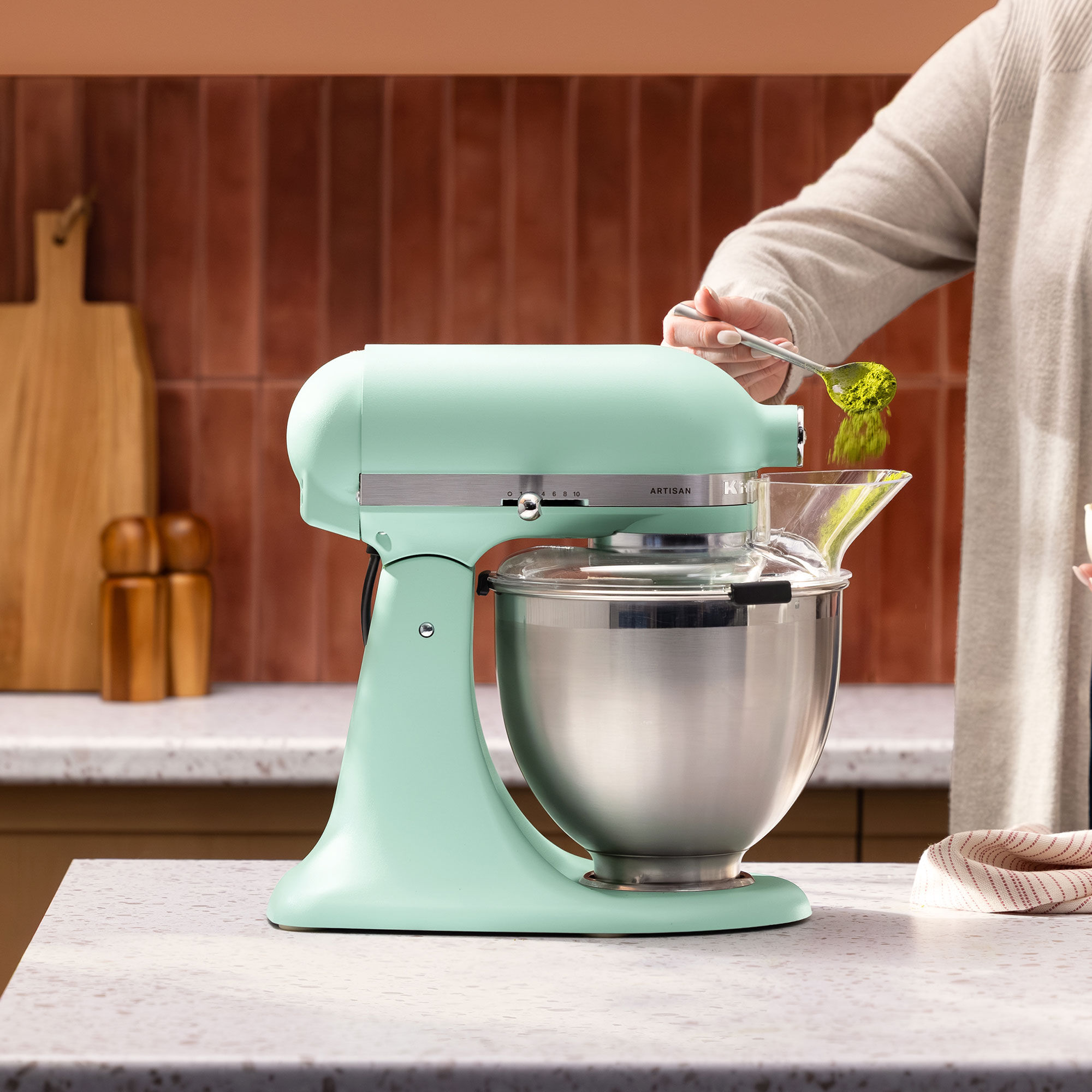 KitchenAid Artisan 5KSM195PSESD Røremaskine 2026 4,7 liter, spearmint