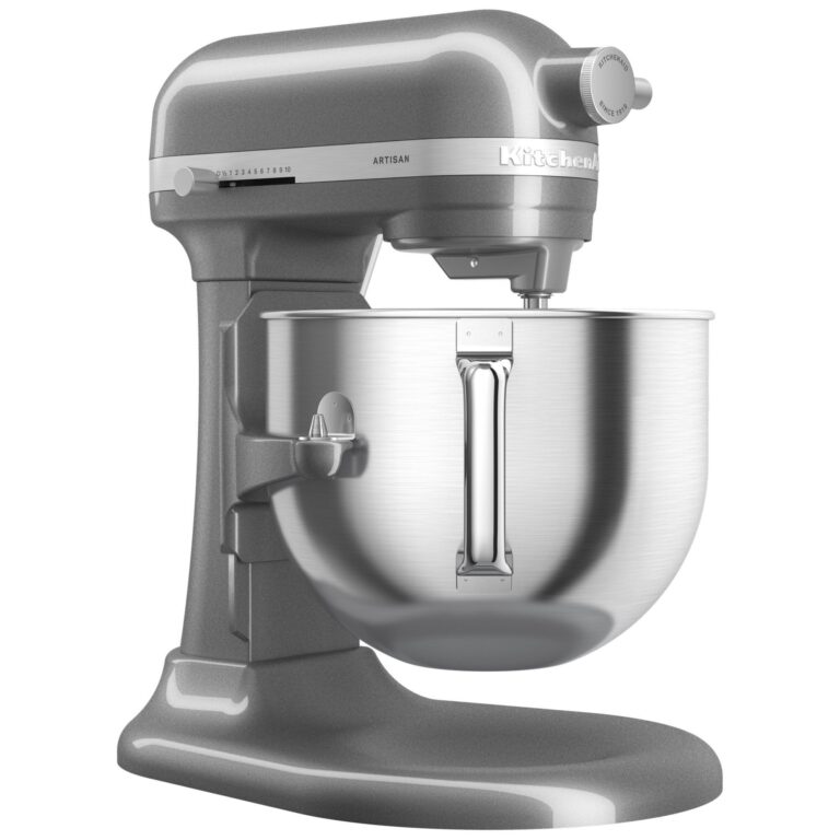 Kitchenaid Artisan 5KSM70SHXE røremaskine 6,6 liter, medallion silver