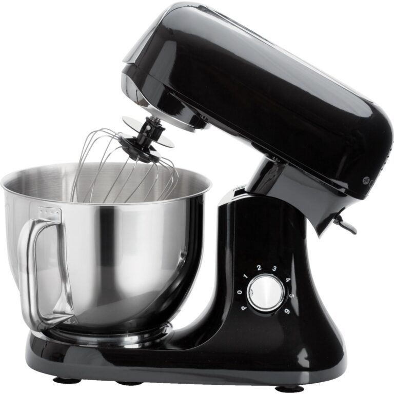 Køkkenmaskine Pro, 1200 W, 6 liter, shiny black