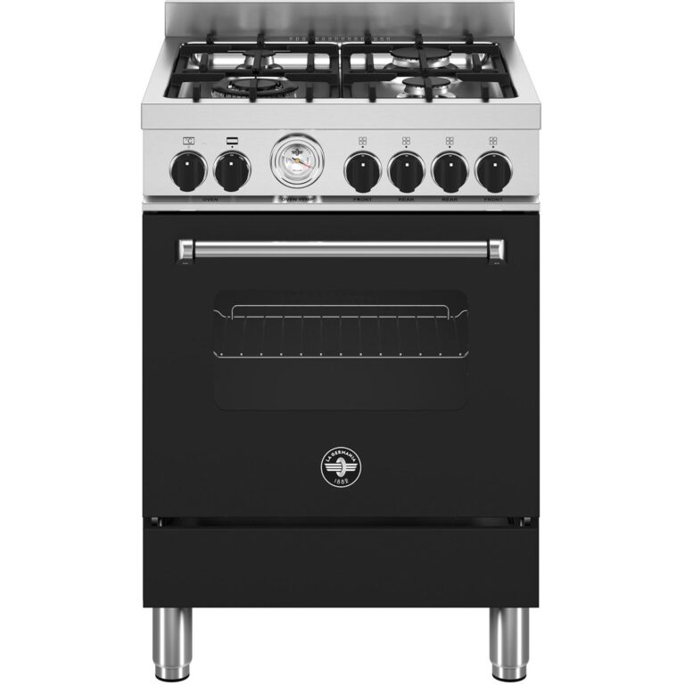 La germania Americana gaskomfur 60 cm, mat sort