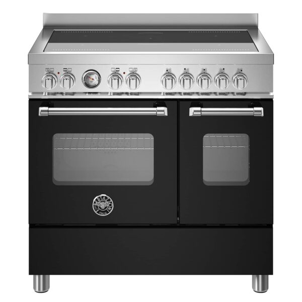 MAS95I2ENET Master induktionskomfur med dobbeltovn, 90 cm, mat sort