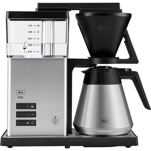 Melitta One Therm kaffemaskine, rustfrit stål
