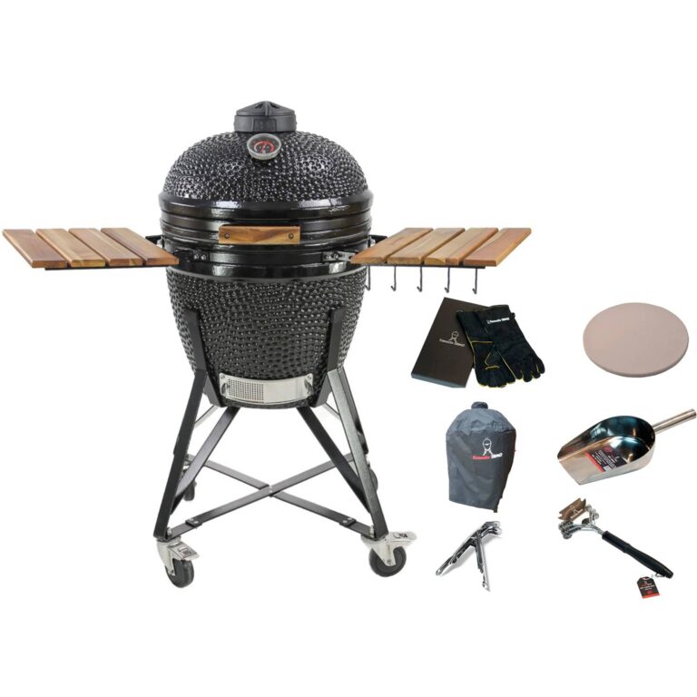 Kamado sumo Midi kulgrill m. tilbehørspakke, sort