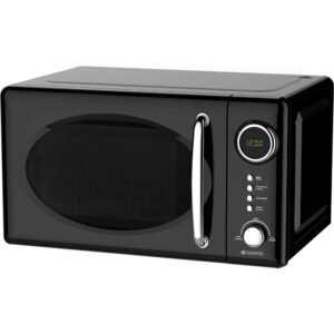 Mikrobølgeovn Retro 20 liter, 700W, sort