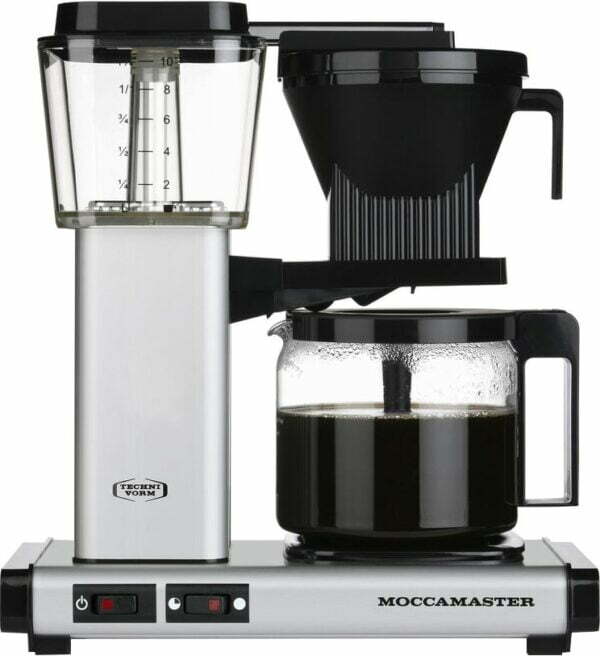 Moccamaster Automatic kaffemaskine MOC53748 (matt silver)