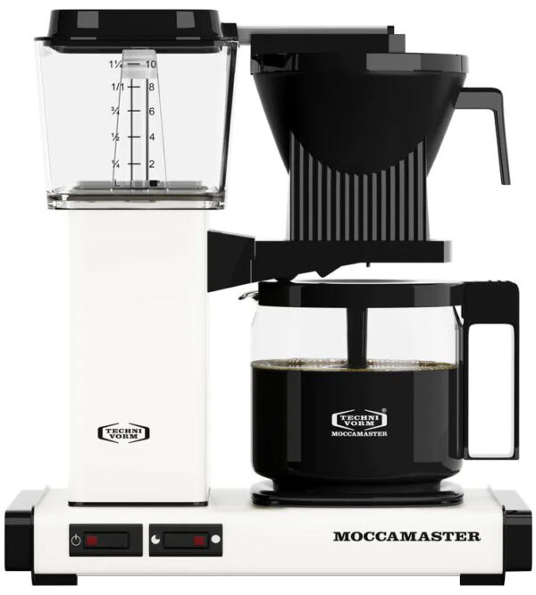 Moccamaster Kaffemaskine Automatic White