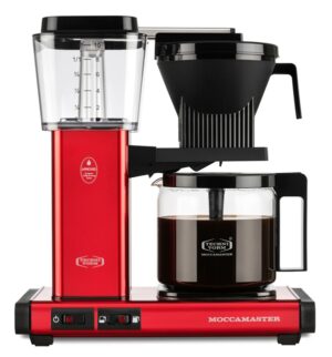 Moccamaster Optio Kaffemaskine - 53616 Red Metallic