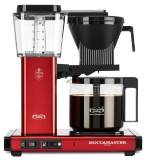 Moccamaster Optio Kaffemaskine - 53914 Red Metallic