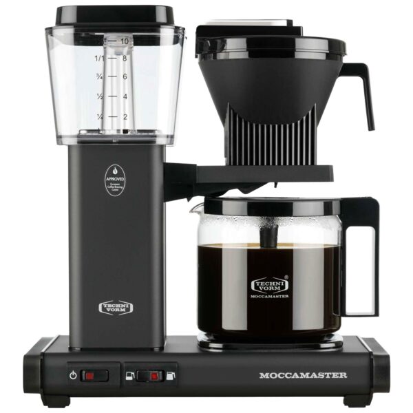 Moccamaster Optio kaffemaskine, matt black