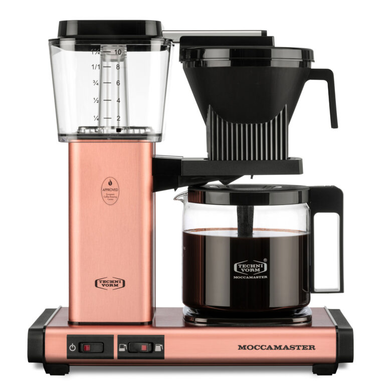 Moccamaster Optio kaffemaskine, roséguld