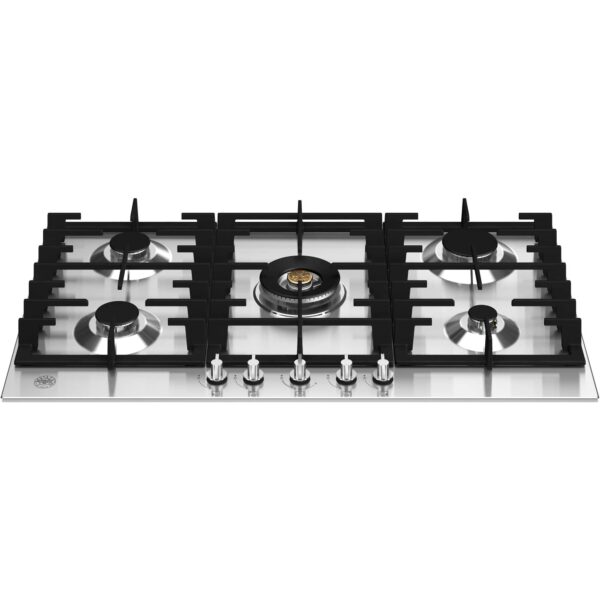 Modern P905CMODX gaskogeplade 5 brændere 90 cm, rustfri stål