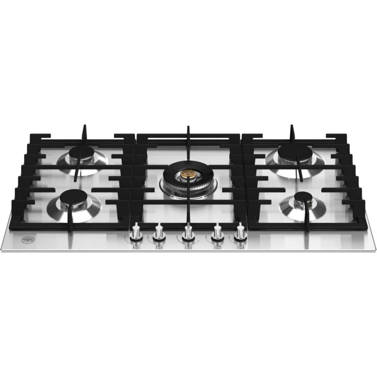 Modern P905CMODX gaskogeplade 5 brændere 90 cm, rustfri stål