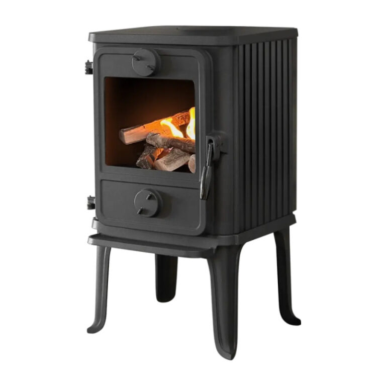 Morsø Bio Ovn 1010 med rib 250 mm ben Sort