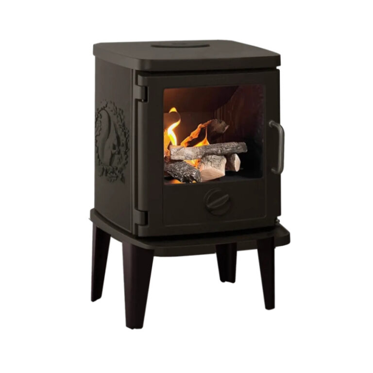 Morsø Bio Ovn 3116 med egern 250 mm ben Sort