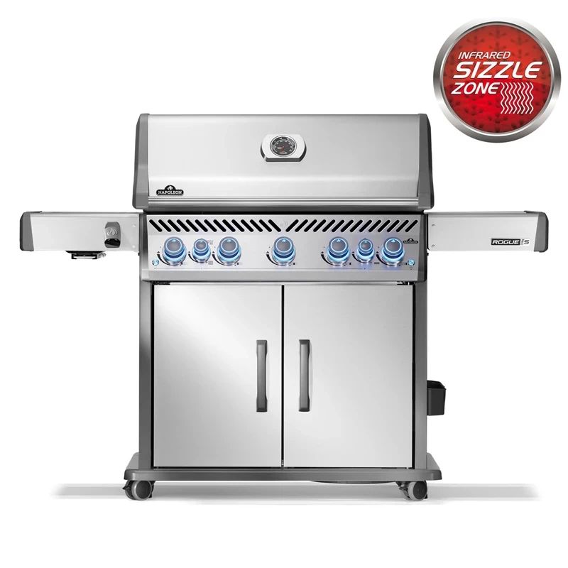 Napoleon Rogue PRO-S 625, rustfri stål - Gasgrill - RPS625RSIBPSS-2-DK