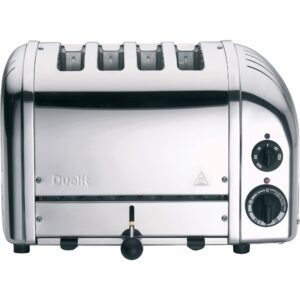 Newgen 4 slice toaster, krom
