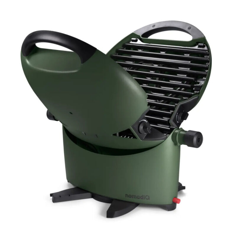 NomadiQ Transportabel BBQ Gasgrill 3.0 - Army Grøn