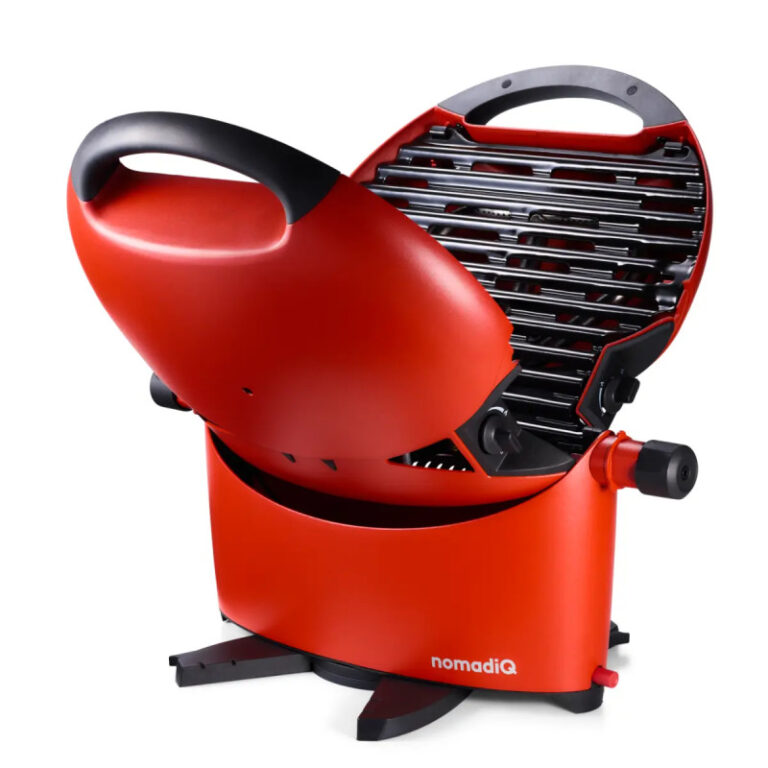 NomadiQ Transportabel BBQ Gasgrill 3.0 - Terra Rød