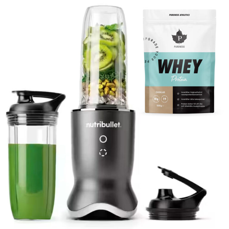 Nutribullet Ultra + NB1206DG personlig blender med proteinpulver